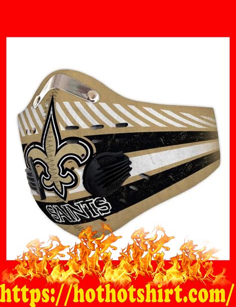 © New New Orleans Saints Filter Face Mask