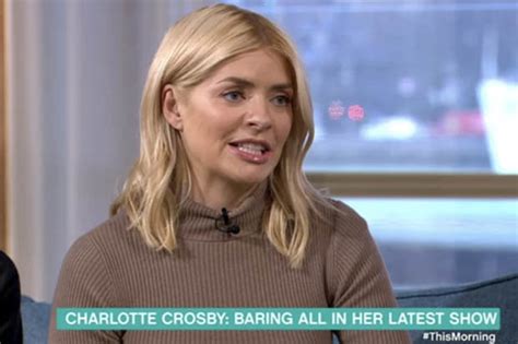 itv this morning holly willoughby wears sexy pvc outfit