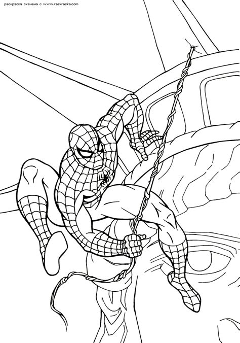 amazing spider man coloring pages