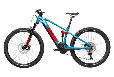 cube stereo hybrid  race  electric full suspension mtb shimano deore xt   wh