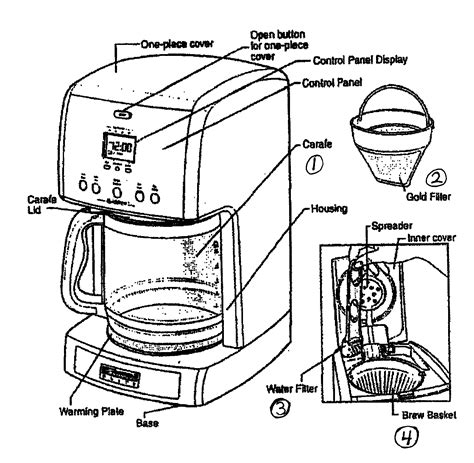 kenmore elite coffeemaker parts model  sears partsdirect