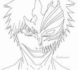 Coloring Bleach Ichigo Pages Anime Lineart Manga Print Deviantart Color Printable Colouring Getcolorings Dragon Ball sketch template