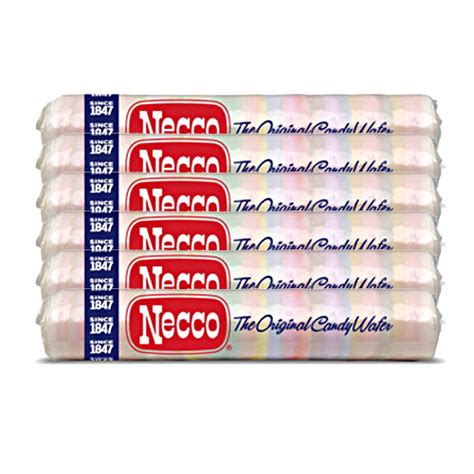 city candy necco wafers assorted flavors  oz roll pack