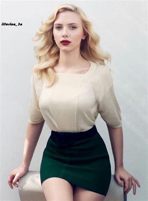 Dresses 💃 ♕ Accessories Scarlett Johansson Black