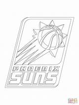 Phoenix Suns Coloring Logo Pages Drawing Outline Antonio San Getdrawings Fawkes Skyline Printable Template sketch template