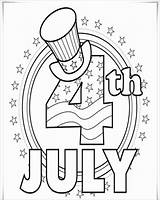 Coloring July 4th Pages Toddlers Coloringbay sketch template