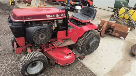wheelhorse  lawn mower  jm equipment