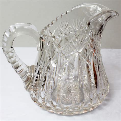 Bargain John S Antiques Antique Libbey Marked Brilliant Cut Glass