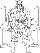 Coloring Viking Pages Vikings Printable Popular Books Coloringhome sketch template