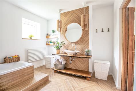 options  adding wood   bathroom design
