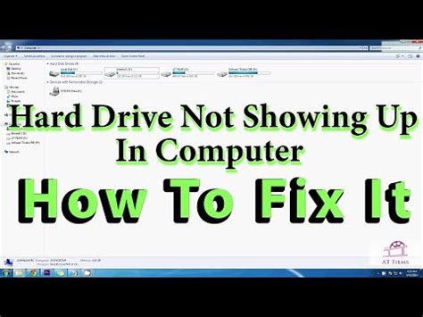 hard drive  showing   computer   fix