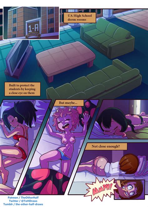 my hero academia comic page 1 by the other half on newgrounds