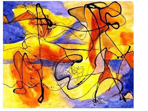 Oil Arts Famous Jackson Pollock Oil Paintings Reproduction Abstract