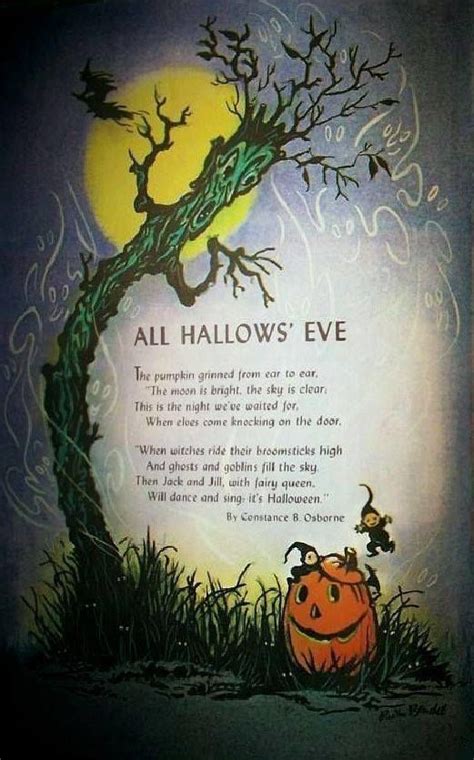 halloween poem halloween pinterest halloween poems vintage