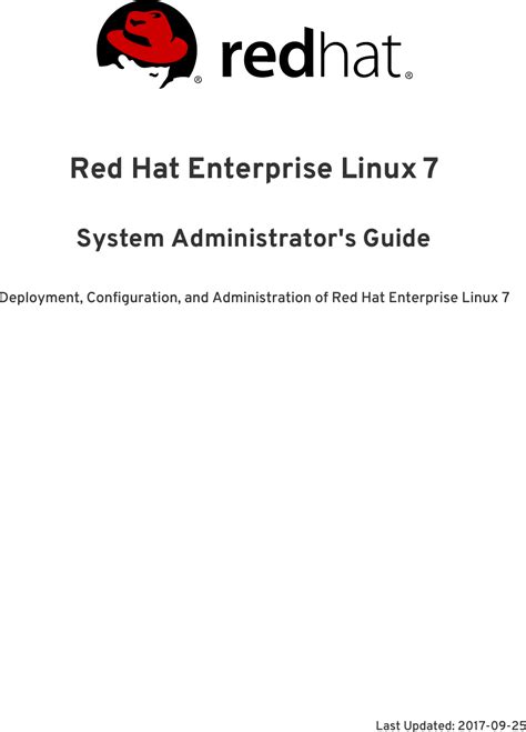 System Administrators Guide Red Hat Enterprise Linux 7