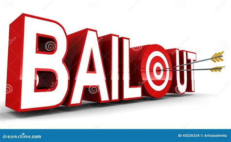 bailout stock illustration illustration  rescue save