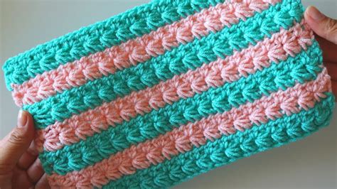 crochet star stitch youtube