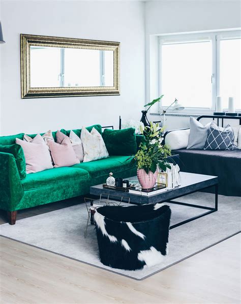 blogger   mocca updated  ikea stockholm sofa   bemz cover  emerald zaragoza