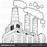 Factory Clipart Pollution Building Illustration Drawing Rf Visekart Royalty Getdrawings Sample Stock sketch template