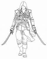 Creed Kenway Assassin Ausmalen Malvorlagenausmalbilderr Ezio sketch template