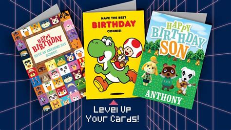celebrate   officially licensed nintendo greeting cards