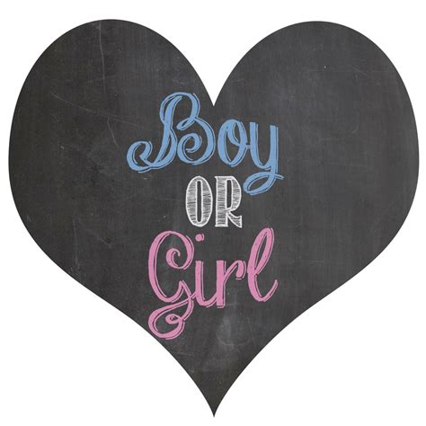 boy  girl gender reveal balloon box sign chalkboard