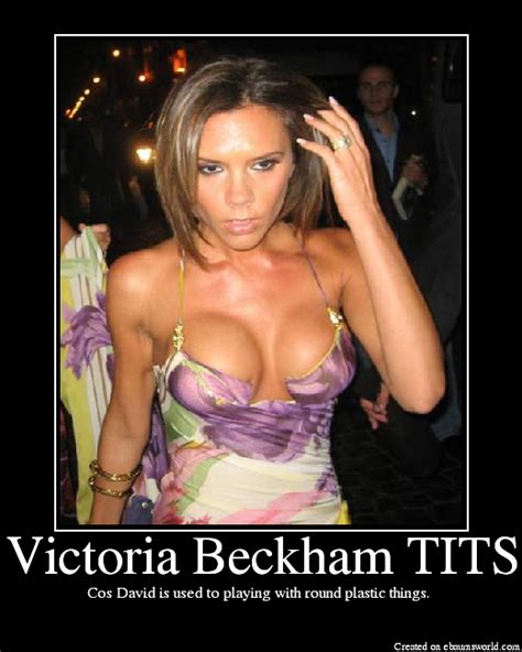 beckhams tits shemale extrem cock