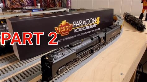 broadway limited paragon  union pacific fef   review part  youtube