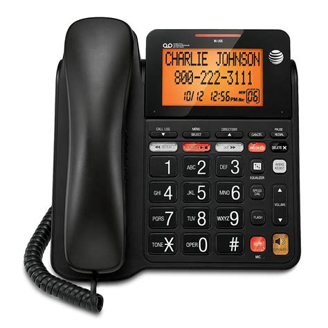 corded landline phones  home  answering machine home
