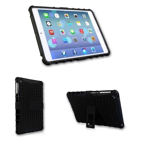 caseflex ipad mini  tough stand cover black ipad mini  ipad mini
