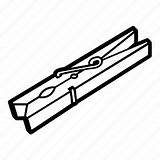 Clothes Clothespin Clothing Icon Drying Wear Icons Set sketch template