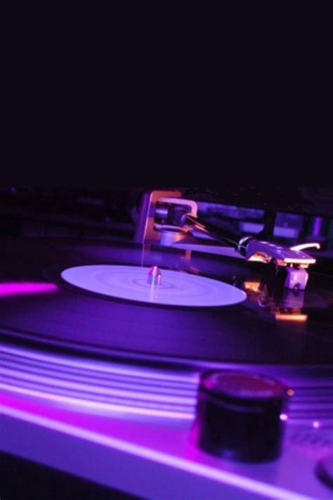 purple turntable dark purple aesthetic vinyl records aesthetic