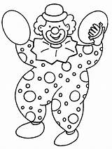 Pagliacci Coloriage Pagliaccio Payaso Stampare Carnaval Colorier Coloriages Varie Cliccate Bitch sketch template
