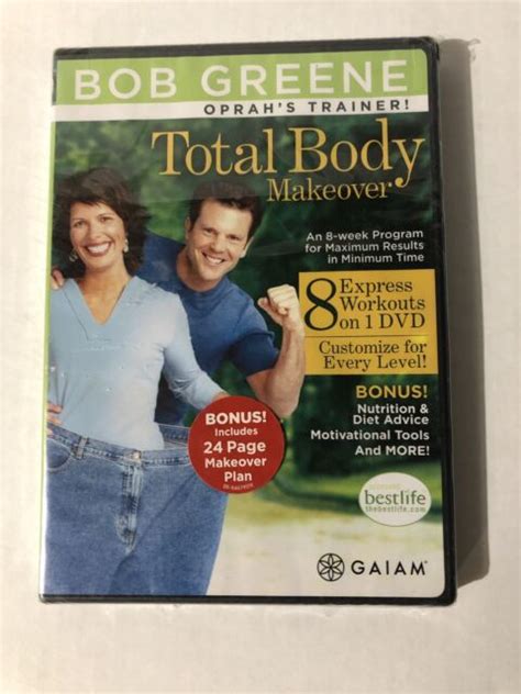 bob greene total body makeover dvd by bob greene new condition ebay