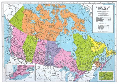 canada map political city map  canada city geography