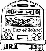 Coloring School Pages End Last Year Bus Getdrawings Getcolorings Color Printable Wecoloringpage sketch template