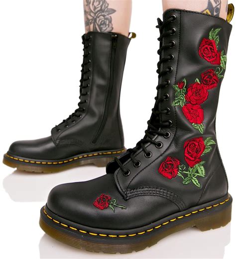 dr martens rose boots women  edm