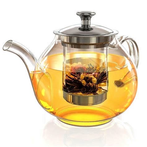 glass tea pot set loose leaf te