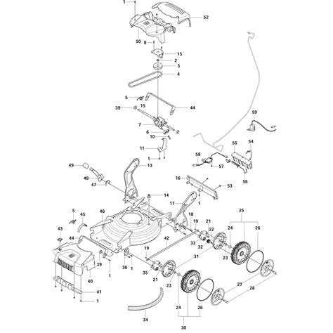 husqvarna lcve  parts diagram page