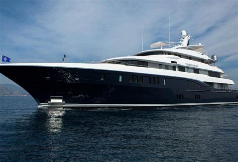 superyacht excellence  built  american billionaire  sold  renamed yacht harbour