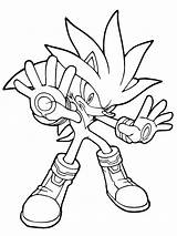 Sonic Hedgehog Coloring Pages sketch template