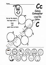 Caterpillar Letter Hungry Very Worksheet Worksheets Preview sketch template