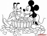 Topolino Amici Mangia Coloriage Inspirant Ligne Pluto Suoi Disneyclips sketch template