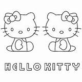 Kitty Hello Coloring Pages Mimmy Color Printable Toddler Cute Will Online Beach Class sketch template