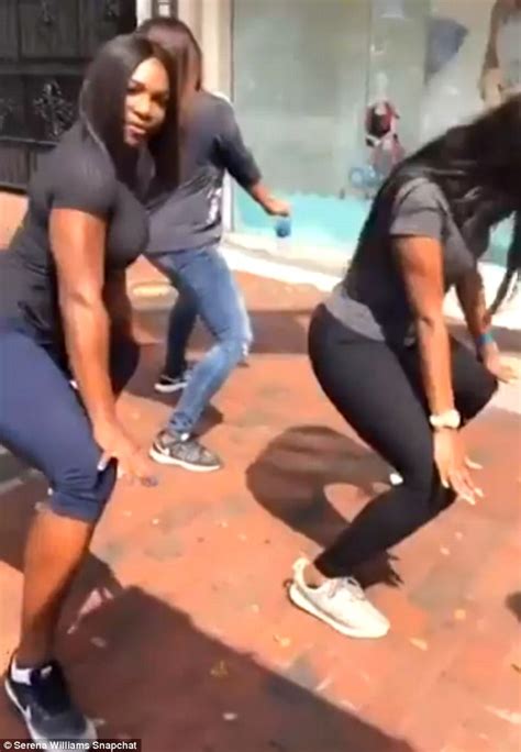 serena williams gives twerking lesson to bystander in hilarious video