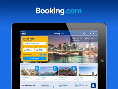 bookingcom app  updated    design  ios  iclarified