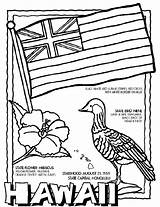 Coloring Crayola Hawaii Pages Sheets Color Hawaiian State Worksheets Flag Printable Kids Facts Bird Luau Book Usa Colors Print Preschool sketch template