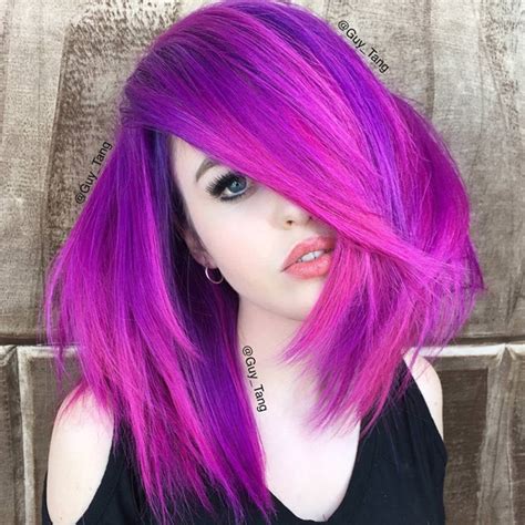 45 Best Hairstyles Using The Fashionable Shade Of Purple