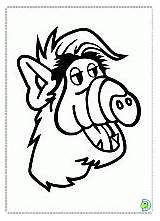Alf Coloring Pages Clipart Print Dinokids Book Clip Tv Cartoon Library Characters Clipground Close Popular Tvheroes Insertion Codes sketch template