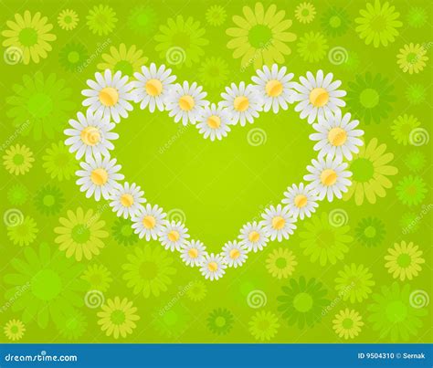 daisy love stock vector illustration  pattern happiness